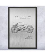 Motorcycle Patent Framed Print