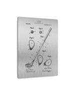 Golf Club Patent Metal Print