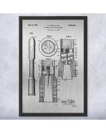 Rocket Nozzle Patent Framed Print