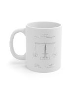 Scales of Justice Patent Mug