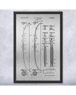 Archery Bow Patent Framed Print