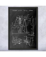 Oil Well Pump Jack Patent Framed Print