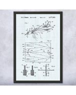 Paper Airplane Patent Framed Print