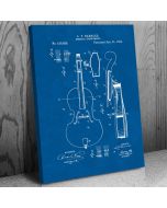 Cello Patent Canvas Print