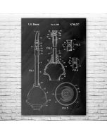 Toilet Plunger Patent Print Poster