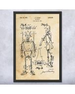 Marionette Puppet Patent Framed Print