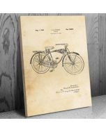 Bicycle Patent Canvas Print