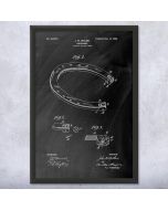 Horseshoe Patent Framed Print
