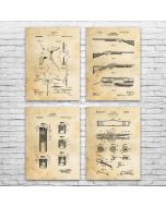 Duck Hunting Patent Posters Set of 4