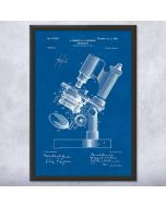Bausch & Koehler Microscope Patent Framed Print