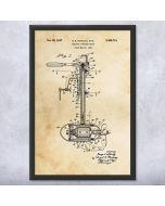 Boat Motor Patent Framed Print