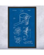 Can Opener Patent Framed Print