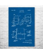 Charcoal Chimney Starter Patent Print Poster