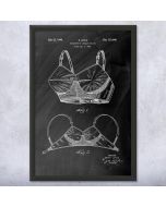 Brassiere Patent Framed Print