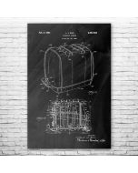 Sunbeam Radiant Control Toaster Patent Print Poster