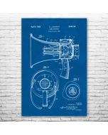 Megaphone Patent Print Poster