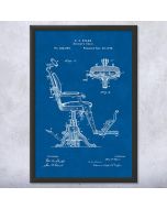 Dentist Chair Patent Framed Print