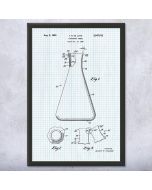 Erlenmeyer Flask Patent Framed Print