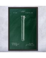 Test Tube Patent Framed Print