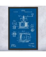 Coffee Grinder Patent Framed Print
