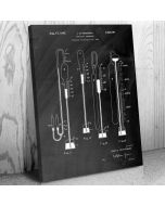 Mercurial Barometer Patent Canvas Print