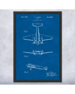 Lockheed Electra 10E Airplane Patent Framed Print
