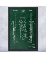 Bassoon Patent Framed Print