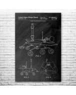 Athena Rover Patent Print Poster