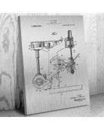 Drill Press Patent Canvas Print