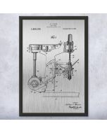 Drill Press Patent Framed Print