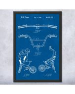 BMX Bike Patent Framed Print