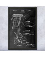 Linemans Boot Patent Framed Print