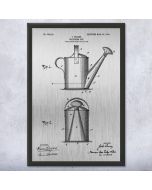 Watering Can Patent Framed Print