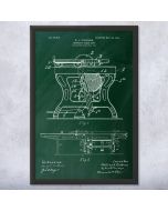 Table Saw Patent Framed Print