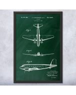 Douglas DC-2 Airplane Patent Framed Print