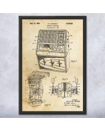 Automatic Juke Box Patent Framed Print