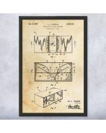 High Fidelity Speaker Patent Framed Print