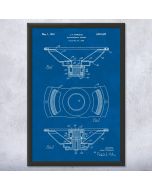 Electrodynamic Speaker Patent Framed Print