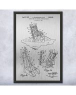 Aircraft Ejection Seat Patent Framed Print