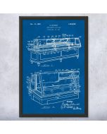 Deli Refrigerator Patent Framed Print
