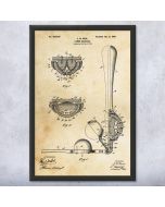 Lemon Squeezer Patent Framed Print