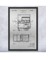 Food Cart Patent Framed Print