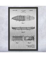 Surf Board Patent Framed Print