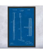 Polo Mallet Patent Framed Print