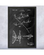 Sap Syrup Collection Patent Framed Print