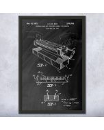 Dominoes Case Patent Framed Print