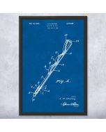 Bobby Pin Patent Framed Print