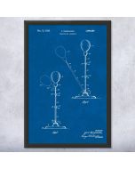 Stand Up Punching Bag Patent Framed Print