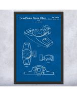 Spot Sprinkler Patent Framed Print