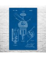 Pop Up Sprinkler Patent Print Poster